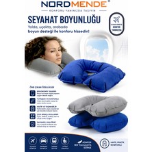 Store Premium Seyahat Boyunluğu Uçak Otobüs Araç Ofis Için Ergonomik Boyun Destek Yastığı