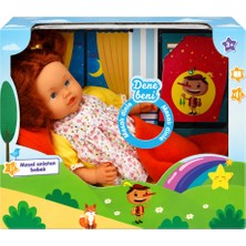 Store Uykudan Önce Bebeği Masal Anlatan 40 cm