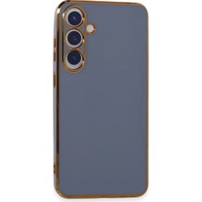 Store Samsung Galaxy S24 Kılıf Volet Silikon - Mavi