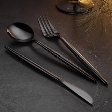 Store Aryildiz Aryıldız Versay Titanium 6 Kişilik 36 Parça Çatal Kaşık Bıçak Takımı