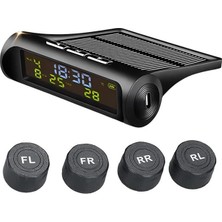 Store PM-26964 Solar Dc 5V Araç Lastik Basınç Ölçme - Izleme Sistemi