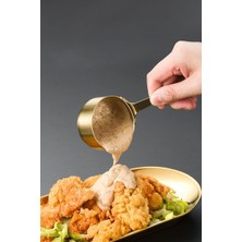 Store Komple 304 Çelik 60 ml Gold Sosluk Kahvaltılık Ketçap Mayonez Sos Kabı CIN632SR