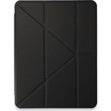 Store Apple iPad Pro 11 (2024) Kılıf Color Karbon Tablet Kılıfı - Siyah