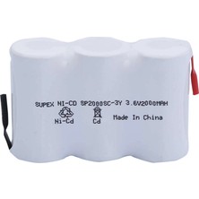 Store 2000MAH 3.6V Nicd 3’lü Yanyana Şarjlı Süpürge Pili