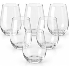 Store 6 Adet Borosilikat Cam Bardak 6'lı Set 500 ml Su ve Meşrubat Bardağı, Kokteyl Bardağı