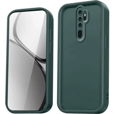 Store Xiaomi Redmi Note 8 Pro Kılıf Viera Silikon - Koyu Yeşil