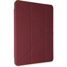 Store Huawei Honor Pad V9 Kılıf Kalemlikli Mars Tablet Kılıfı - Mürdüm