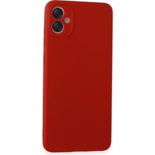 Store Samsung Galaxy A05 Kılıf First Silikon - Kırmızı