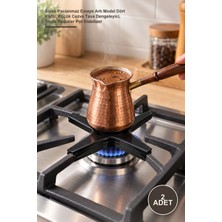 Yenilig 2 Adet Ocak Küçültücü – Siyah Paslanmaz Emaye Artı Model Dört Kollu, Küçük Cezve Tava Dengeleyici, Stove Reducer Pot Stabilizer