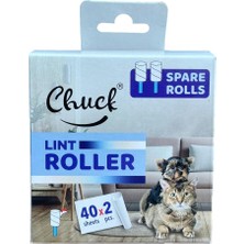Store Chuck Tüy Toplama Yedek Rulu, 40 Yaprak x 2 Ad x 15 Adet