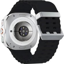 Store Watch 7 Ultra KR417 Rug Silikon Kordon - Siyah