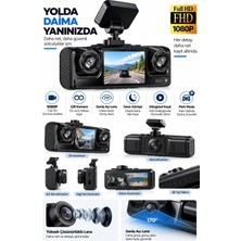 Store Full Hd 1080P Döngüsel Kayıtlı Araç Kamerası