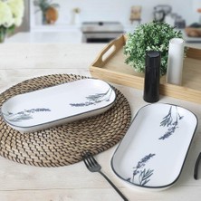 Store Çiçek Bahçesi Noyan Kayık Tabak 28 cm 2 Adet 18942