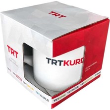 Store Trt Kurdi Logolu Beyaz Kupa