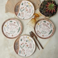 Store Soft Bloom Nordic Pasta Tabağı 22 cm 4 Adet 22876-77