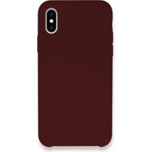 Store Apple iPhone Xs Max Kılıf Lansman Legant Silikon - Bordo