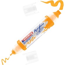 Store 5400 Akrilik 3D Çift Astar - Güneşli-Sarı - 1 Akrilik Renkli Tüp - 2 Nozul 2-3,5-10MM - Tuval, Boyama Panoları ve Ahşap Için Akrilik Boya - Sanatçı Kalitesinde Renklerde Su Geçirmez Akrilikler