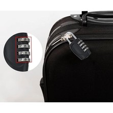 Store 25 mm 4 Hane Şifreli Sıfırlanabilir Dolap Bagaj Çanta Kilidi Asma Kilit CIN538SY