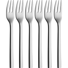 Store Nuova 6 Parça Pasta Çatalı Seti, 16 Cm, Cromargan® Yüksek Kaliteli Parlak Paslanmaz Çelik, Parlak Yüzey, Bulaşık Makinesinde Yıkanabilir