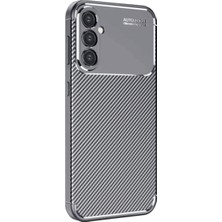 Store Samsung Galaxy S25 Plus Kılıf Auto Focus Karbon Kapak - Gri