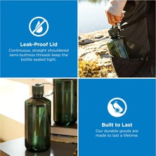 Store Sustain Tritan Bpa Içermeyen Su Şişesi,%50 Plastik Atık, 32 Oz, Dar Ağız, Yeşim Taşı