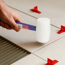 Store WP241040 57MM 450GR Pvc Pp Saplı Beyaz Kauçuk Tokmak