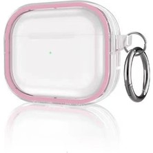 Store Movenchy Apple Airpods Pro 2 (2.nesil) Shiny Şeffaf Kılıf - Pembe