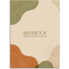 Store Tarihsiz Ajanda 12X17 cm Cep Boy 80 Sayfa Weekbook