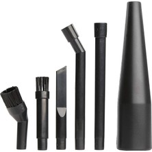 Store CMXZVBE38668 1-1/4 Inç. 6 Parça Islak/kuru Vakum Mikro Temizleme Ek Kiti, Siyah