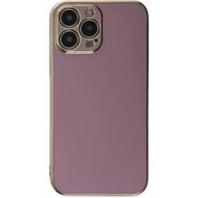 Store Apple iPhone 15 Pro Max Kılıf Volet Silikon - Mor