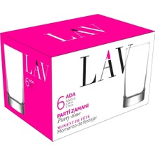 Store Ada 6'lı Kahve Yanı Su Bardağı