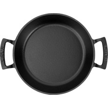 Store Döküm Yuvarlak Sahan Döküm Demir Yekpare Çift Kulplu ÇAP(Ø)24CM.
