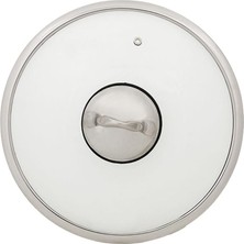 Store Master Titanium 20CM Tencere, Çelik Kulp, Özel Çerçeveli Cam Kapak Metalik Mavi