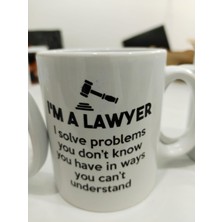 Store I'm A Lawyer Kupa - Avukat Komik Seramik Bardak Hukuk Hediyesi 325ML