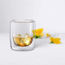 Store Sorrento Çift Camlı 2'li Viski Bardağı, 266 Ml, Cam, Şeffaf Cam