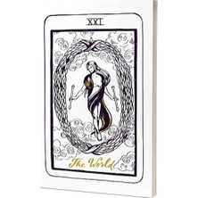 Kırmızı Ada Yayınları Tarot The World (Süresiz Ajanda)