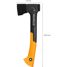 Store X-Series X14 Universal Axe, Xs, Uzunluk 35,5 Cm, Baş Ağırlığı 529 G, Sıyırma, Yakacak Odun Yapımı ve Marangoz Işi Için Ideal, Çift Sertleştirilmiş Çelik/fibercomp, Siyah/turuncu, 1069102