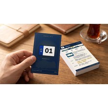Dekorif 81 Il Plaka Kartları 81 Adet Çift Taraflı Eğitici Şehir Bilgi Kartı Flash Card