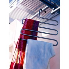 Store 5 Katlı Metal Pantolon Eşarp Askısı
