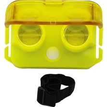 Store Kafa Lambası Ledli Pilli Kamp Kafa Feneri Kapaklı 1+1 W