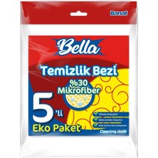 Store %30 Mikrofiberli Temizlik Bezi 5'li Eko Paket