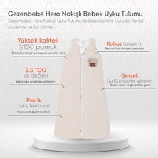 Store Hero Nakışlı Bebek Uyku Tulumu (90CM) Teddy 90 cm