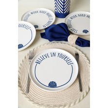Store Ocean Muse Nordıc Pasta Tabağı 22 cm 4 Adet 22950-55