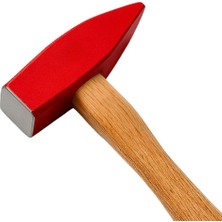 Store 140-200-300-500 Gram Profesyonel Ahşap Saplı Çift Taraf Çekiç Çelik Baş Ergonomik Çivi Çakma Ince Işçilik Dayanıklı (500 Gr)