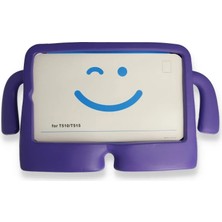 Store Apple iPad 2025 10.9 10.nesil (A16) Kılıf Karakter Tablet Silikon - Mor