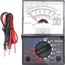 Store YX-1000A Profesyonel Analog Multimetre Ibreli Avometre Ac/dc Voltaj ve Akım Ölçer Test Cihazı