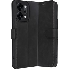 Store Oppo Reno 14 Trend S Plus Kapaklı Kılıf - Siyah