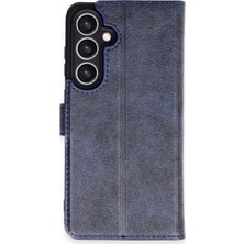 Store Samsung Galaxy S24 Fe Kılıf Trend S Plus Kapaklı Kılıf - Lacivert