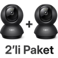 Store Tapo C211 (2-Pack) 2k 3mp Yatay ve Dikey Ev Güvenliği Wi-Fi Kamerası 2'li