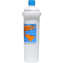 Store Ipw Industries Inc. ile Uyumludur - Elf T40-12,5" x 4" Elf Serisi T40 Gac Hindistan Cevizi Bazlı Asit Yıkanmış Karbon Filtre
